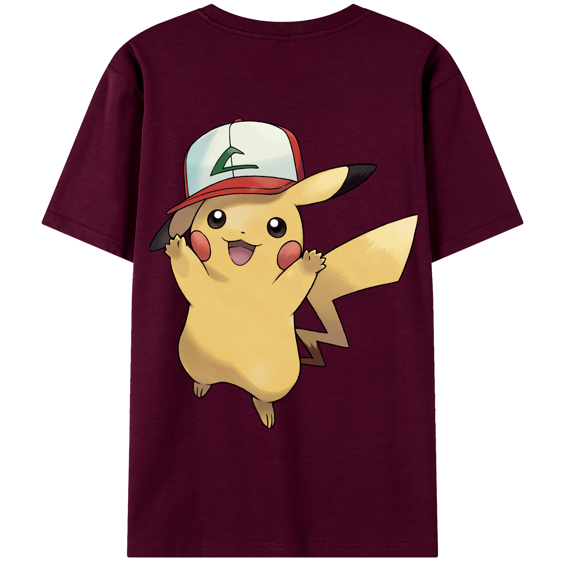 （画像用） ポケットモンスター Pokémon レディース半袖Tシャツ(バックプリント)